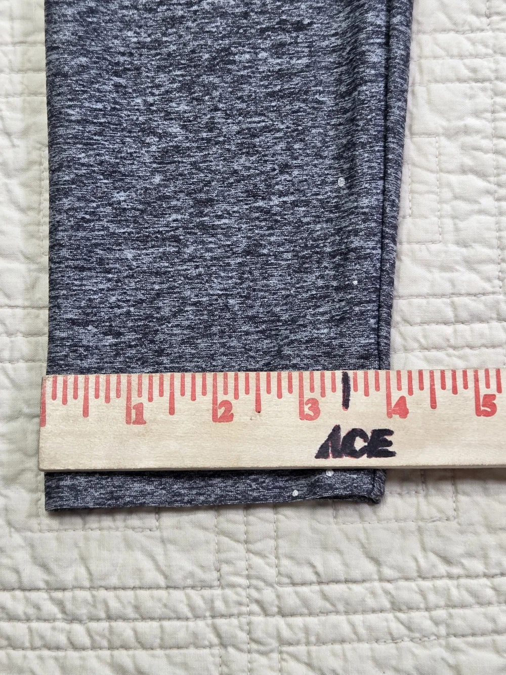 PINK Victorias Secret University of Oklahoma Sooners Leggings Heather Gray Small - Picture 5 of 12